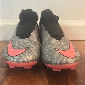 Nike Mercurial Cleats - Black and Pink